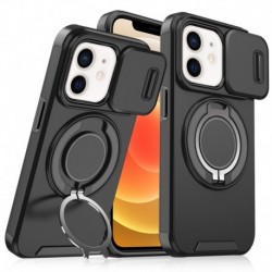 Futrola za iPhone 12/12 Pro leđa CamShield Ring - crna