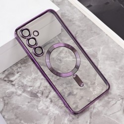 Futrola za Samsung Galaxy S24 FE leđa Cam protect MagSafe - ljubičasta