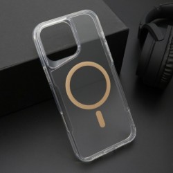 Futrola za iPhone 16 Pro Max leđa Aura MagSafe - zlatna