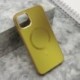 Futrola za iPhone 11 leđa Color metal MagSafe - zlatna