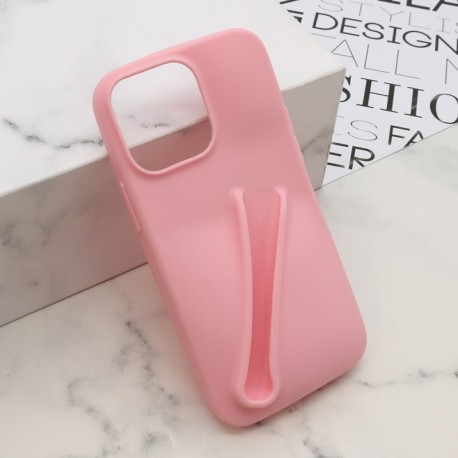 Futrola za iPhone 15 Pro Max leđa Lipstick - pink