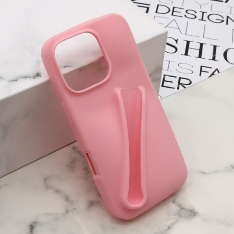 Futrola za iPhone 16 Pro leđa Lipstick - pink