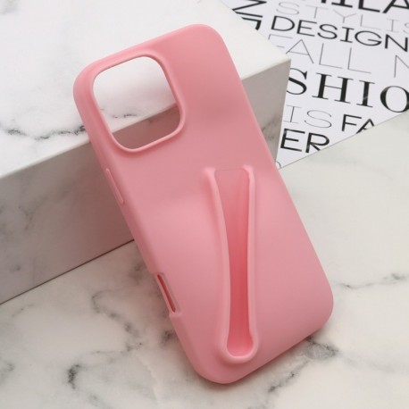 Futrola za iPhone 16 Pro Max leđa Lipstick - pink