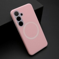 Futrola za Samsung Galaxy S25 leđa Pastel color MagSafe - roza