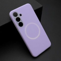 Futrola za Samsung Galaxy S25 Plus leđa Pastel color MagSafe - ljubičasta