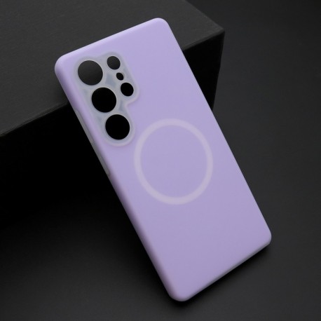 Futrola za Samsung Galaxy S25 Ultra leđa Pastel color MagSafe - ljubičasta