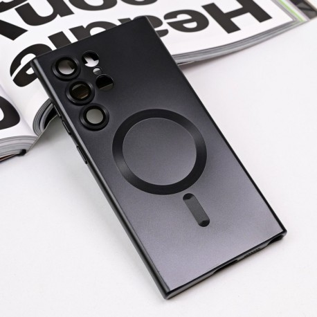 Futrola za Samsung Galaxy S23 Ultra leđa MagSafe chrome - crna