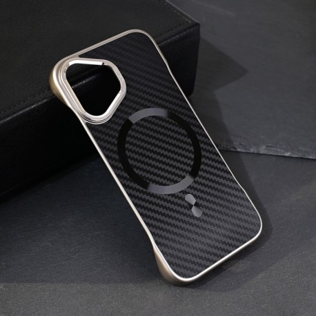 Futrola za iPhone 16 leđa MagSafe iron - crna