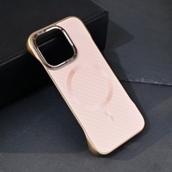 Futrola za iPhone 16 Pro leđa MagSafe iron - bež