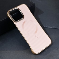 Futrola za iPhone 16 Pro Max leđa MagSafe iron - bež