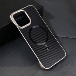 Futrola za iPhone 16 Pro Max leđa MagSafe iron - crna