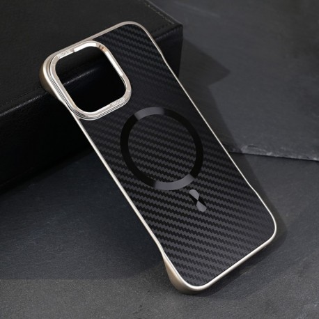 Futrola za iPhone 16 Pro Max leđa MagSafe iron - crna