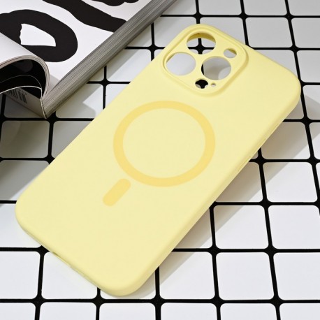 Futrola za iPhone 16 Pro Max leđa MagSafe Pure color - žuta