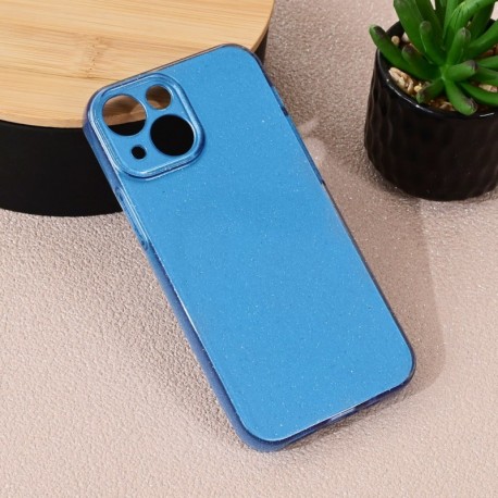 Futrola za iPhone 13 Mini leđa Sparkle dust - svetlo plava