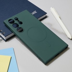 Futrola za Samsung Galaxy S24 Ultra leđa Giulietta MagSafe - tamno zelena