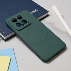 Futrola za Xiaomi 14 leđa Giulietta MagSafe - tamno zelena