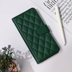 Futrola za Huawei Honor X6b preklop sa magnetom bez prozora Wallet Romb - zelena