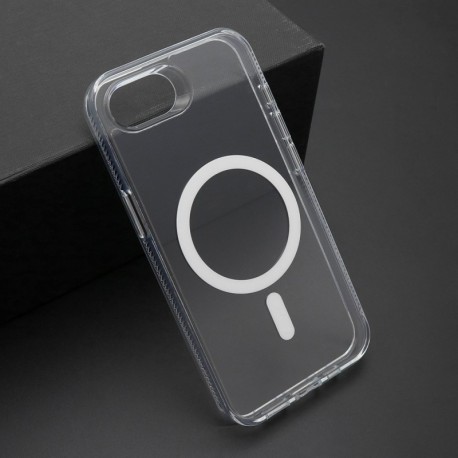 Futrola za iPhone 16E leđa Color frame MagSafe - providna