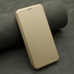 Futrola za Samsung Galaxy A56 preklop bez magneta bez prozora iHave - zlatna