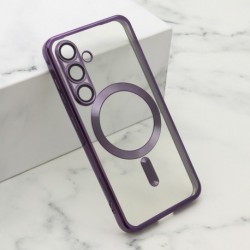 Futrola za Samsung Galaxy S25 leđa Cam protect MagSafe - ljubičasta