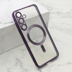 Futrola za Samsung Galaxy S25 Plus leđa Cam protect MagSafe - ljubičasta