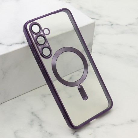 Futrola za Samsung Galaxy S25 Plus leđa Cam protect MagSafe - ljubičasta