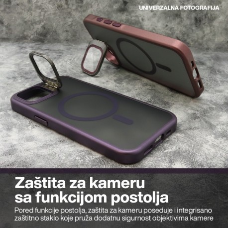 Futrola za iPhone 16e leđa Dark drop MagSafe - plava