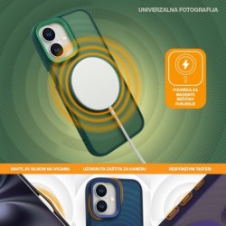 Futrola za iPhone 16 leđa Radian MagSafe - zelena