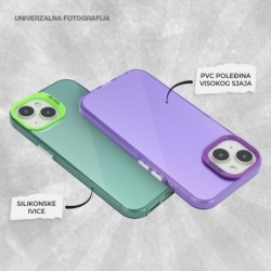 Futrola za Samsung Galaxy A56 leđa Shine - zelena