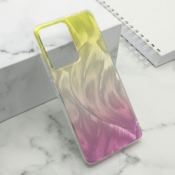 Futrola za Xiaomi Redmi Note 12 Pro leđa Ice glow - žuto-roza