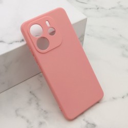 Futrola za Xiaomi Redmi Note 14 leđa Soft silikon - roza