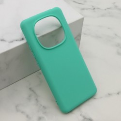 Futrola za Xiaomi Redmi Note 14 Pro 4G leđa Soft silikon - tirkizna