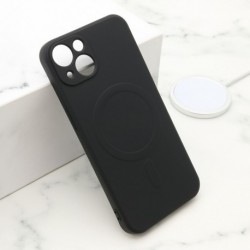Futrola za iPhone 13 leđa Velvet touch MagSafe - crna
