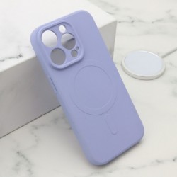 Futrola za iPhone 14 Pro leđa Velvet touch MagSafe - ljubičasta
