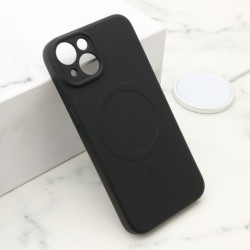 Futrola za iPhone 15 leđa Velvet touch MagSafe - crna