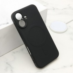 Futrola za iPhone 16 leđa Velvet touch MagSafe - crna