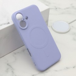Futrola za iPhone 16 leđa Velvet touch MagSafe - ljubičasta