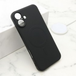 Futrola za iPhone 16 Plus leđa Velvet touch MagSafe - crna