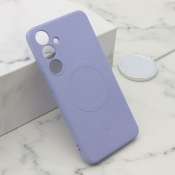 Futrola za Samsung Galaxy S24 Plus leđa Velvet touch MagSafe - ljubičasta