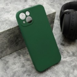 Futrola za iPhone 13 leđa Velvet touch - tamno zelena