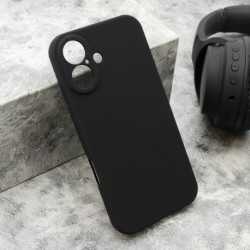 Futrola za iPhone 16 leđa Velvet touch - crna