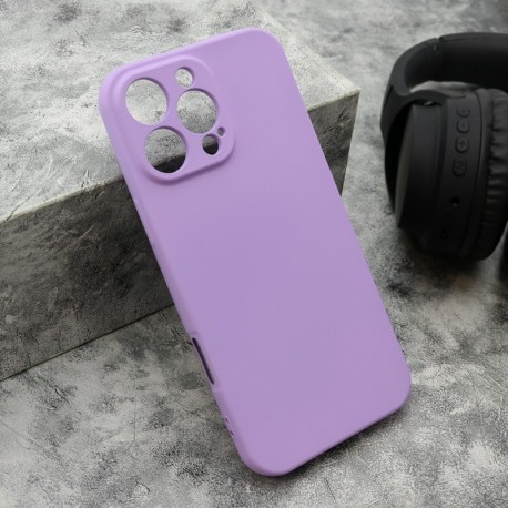Futrola za iPhone 16 Pro Max leđa Velvet touch - ljubičasta