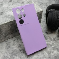 Futrola za Samsung Galaxy S24 Ultra leđa Velvet touch - ljubičasta