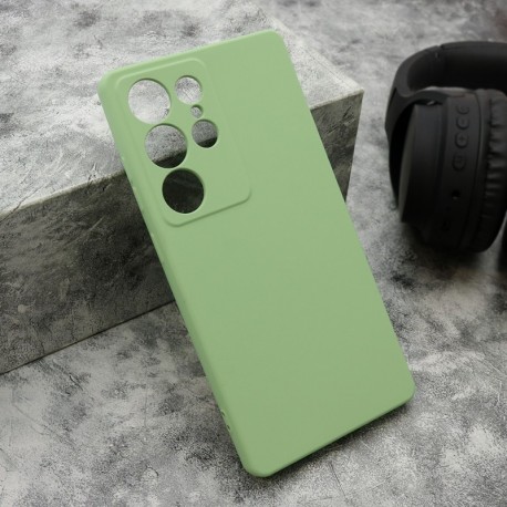 Futrola za Samsung Galaxy S25 Ultra leđa Velvet touch - tirkizna