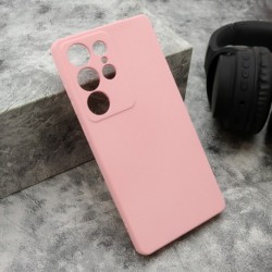 Futrola za Samsung Galaxy S25 Ultra leđa Velvet touch - roza