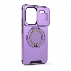 Futrola za Xiaomi Redmi Note 13 Pro Plus leđa CamShield Ring - ljubičasta
