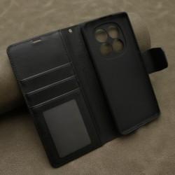 Futrola za Xiaomi Redmi Note 14 Pro 4G preklop sa magnetom bez prozora Hanman - crna