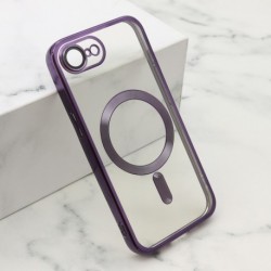 Futrola za iPhone 16e leđa Cam protect MagSafe - ljubičasta