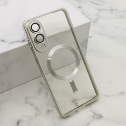 Futrola za Samsung Galaxy S25 Edge leđa Cam protect MagSafe - srebrna