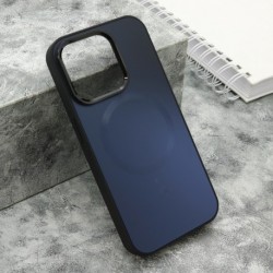 Futrola za iPhone 15 Pro leđa Color metal MagSafe - crna